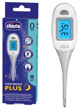 CHICCO TERMOMETRO FLEX NIGHT PLUS - Farmapanda Srl