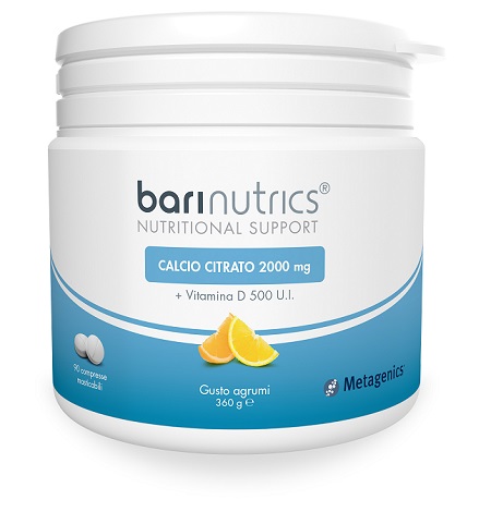 BARINUTRICS CALCIO CITRATO ARANCIA LIMONE ITA 90 COMPRESSE - Farmapanda Srl