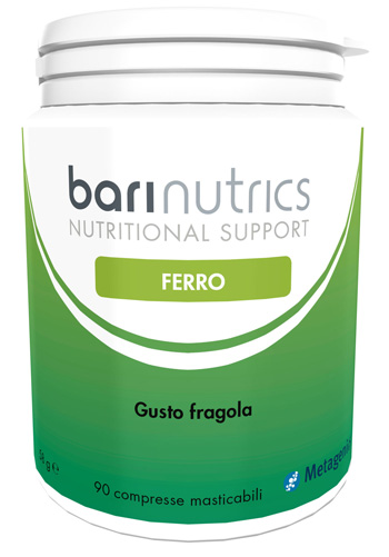 BARINUTRICS FERRO FRAGOLA ITA 90 COMPRESSE - Farmapanda Srl