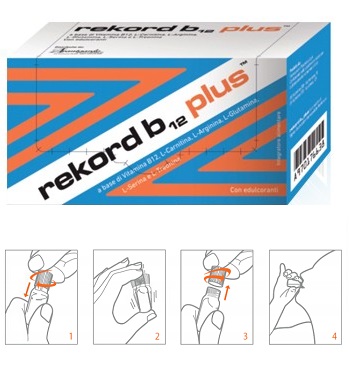 REKORD B12 PLUS 10 FLACONCINI 10 ML - Farmapanda Srl