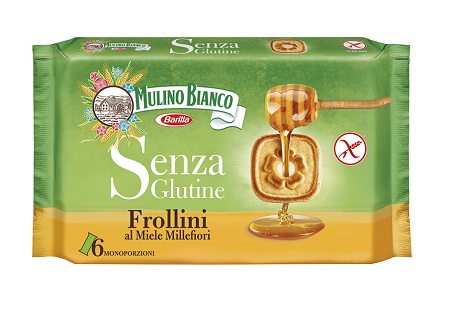 MULINO BIANCO BISCOTTO FROLLINO AL MIELE MILLEFIORI 250 G - Farmapanda Srl