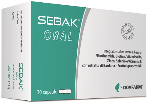 SEBAK ORAL 30 CAPSULE - Farmapanda Srl