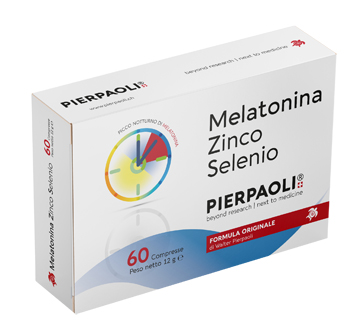 MELATONINA ZINCO SELENIO PIERPAOLI 60 COMPRESSE - Farmapanda Srl