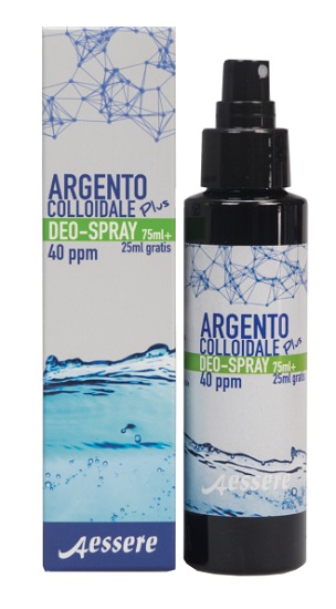 ARGENTO COLLOIDALE PLUS DEODORANTE SPRAY 75 ML + 25 ML - Farmapanda Srl