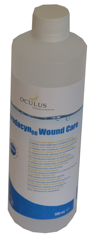 MEDICAZIONE STERILE SOLUZIONE SUPEROSSIDATA PER DETERSIONE FERITE MICRODACYN 60 WOUNDCARE 500 ML 1 PEZZO - Farmapanda Srl
