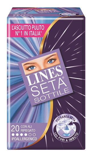 LINES SETA SOTTILE CON ALI X 20 PEZZI - Farmapanda Srl