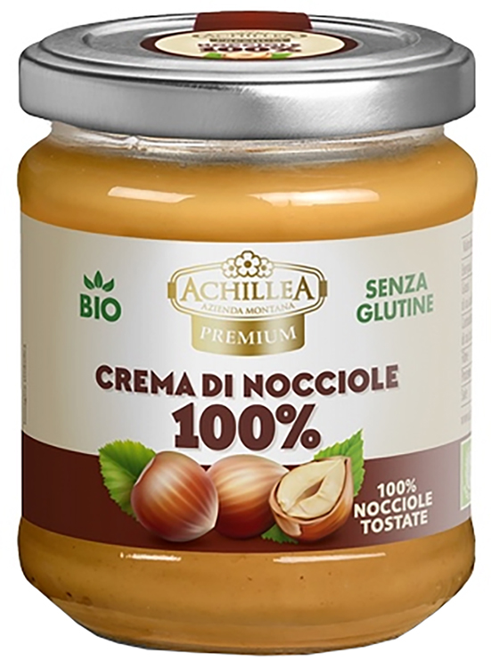 ACHILLEA CREMA DI NOCCIOLE 180 G - Farmapanda Srl