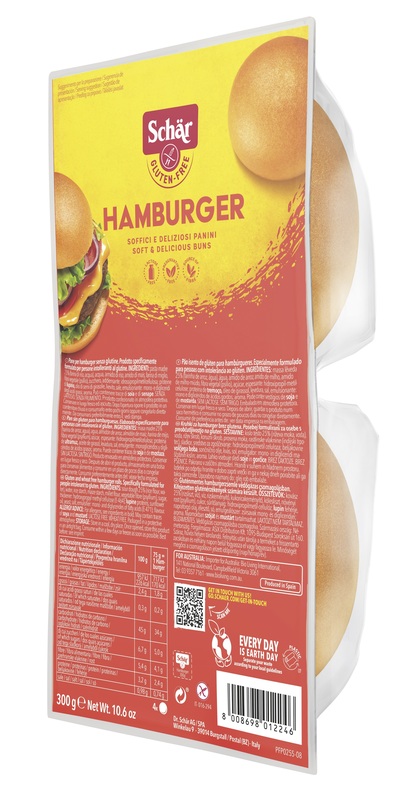 SCHAR HAMBURGER SENZA LATTOSIO 300 G - Farmapanda Srl