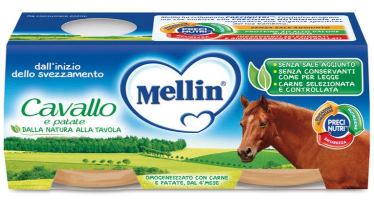 MELLIN OMOGENEIZZATO CAVALLO E PATATE 2 X 80 G - Farmapanda Srl