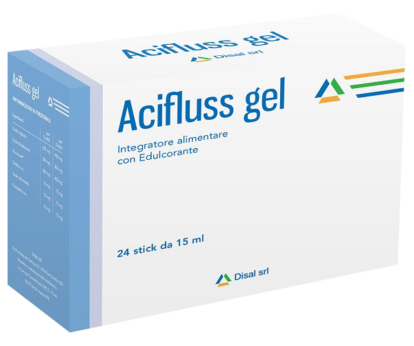 ACIFLUSS GEL 24 STICK 15 ML - Farmapanda Srl