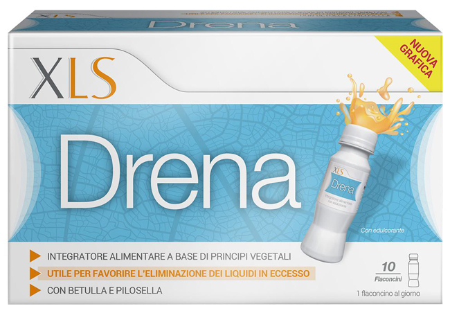 XLS DRENA 10 FLACONCINI X 10 ML - Farmapanda Srl