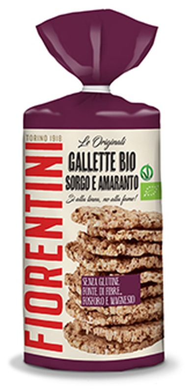 GALLETTE BIO SORGO E AMARANTO 120 G - Farmapanda Srl
