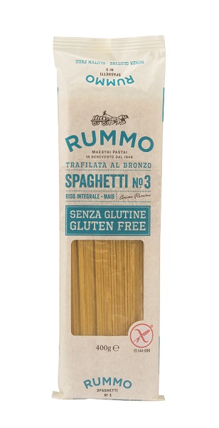 RUMMO SPAGHETTI N3 DI RISO INTEGRALE E MAIS 400 G - Farmapanda Srl