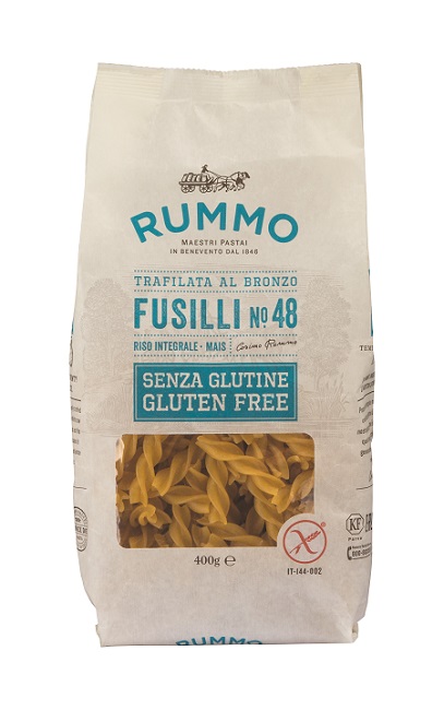 RUMMO FUSILLI N48 DI RISO INTEGRALE E MAIS 400 G - Farmapanda Srl