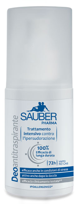 SAUBER ANTITRASPIRANTE 72 ORE VAPO - Farmapanda Srl
