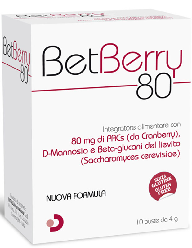 BETBERRY 80 10 BUSTINE - Farmapanda Srl
