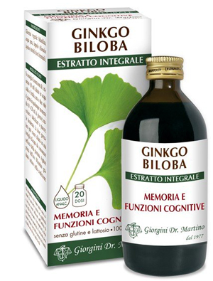 GINKGO BILOBA ESTRATTO INTEGRALE 200 ML - Farmapanda Srl