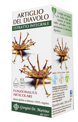 ARTIGLIO DEL DIAVOLO ESTRATTO INTEGRALE 200 ML - Farmapanda Srl