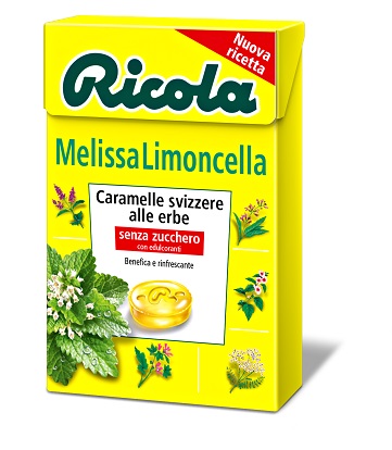 RICOLA MELISSA LIMONCELLA SENZA ZUCCHERO 50 G - Farmapanda Srl