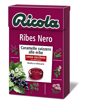 RICOLA RIBES NERO SENZA ZUCCHERO 50 G - Farmapanda Srl