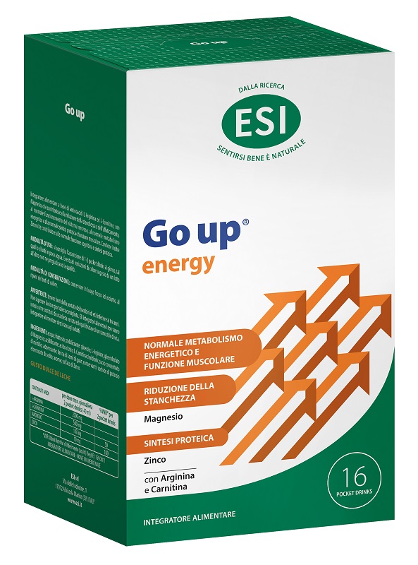 ESI GO UP ENERGY 16 POCKET DRINK DA 20 ML - Farmapanda Srl
