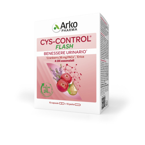 CYS-CONTROL FLASH 20 CAPSULE - Farmapanda Srl