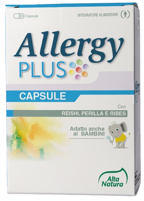 ALLERGY PLUS 60 CAPSULE 500 MG - Farmapanda Srl