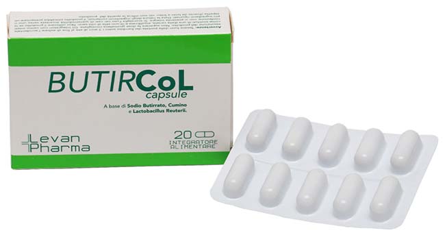 BUTIRCOL 20 CAPSULE - Farmapanda Srl