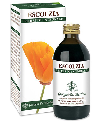 ESCOLZIA ESTRATTO INTEGRALE 200 ML - Farmapanda Srl