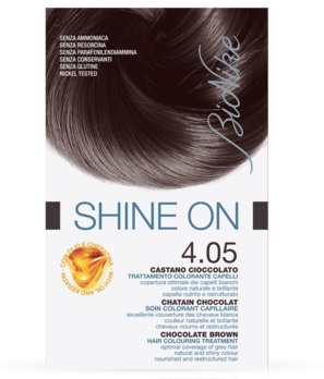 BIONIKE SHINE ON TRATTAMENTO COLORANTE CAPELLI CASTANO CIOCCOLATO 4.05 - Farmapanda Srl