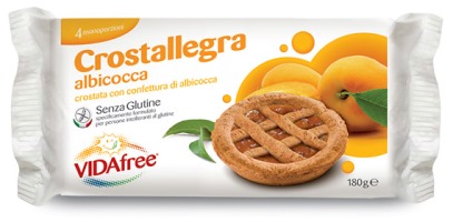 VIDAFREE CROSTALLEGRA ALBICOCCHE 180 G - Farmapanda Srl