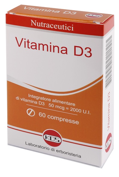 VITAMINA D3 60 COMPRESSE - Farmapanda Srl