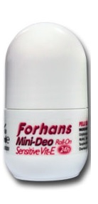 FORHANS COSMETIC ROLL-ON SENSITIVE VIT E 50 ML - Farmapanda Srl