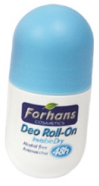 FORHANS COSMETIC ROLL-ON INVISIBLE DRY 50 ML - Farmapanda Srl