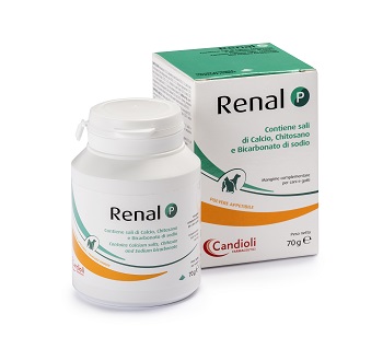 RENAL P MANGIME COMPLEMENTARE PER CANI E GATTI BARATTOLO 70 G - Farmapanda Srl