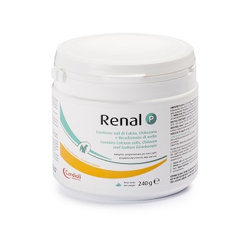 RENAL P MANGIME COMPLEMENTARE PER CANI E GATTI BARATTOLO 240 G - Farmapanda Srl