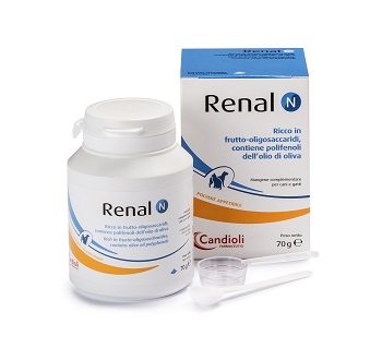 RENAL N MANGIME COMPLEMENTARE PER CANI E GATTI BARATTOLO 70 G - Farmapanda Srl