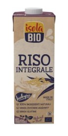 ISOLABIO BEVANDA DI RISO INTEGRALE 1 L - Farmapanda Srl