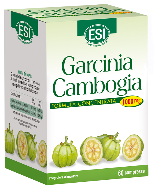 ESI GARCINIA CAMBOGIA 1000 MG 60 COMPRESSE - Farmapanda Srl