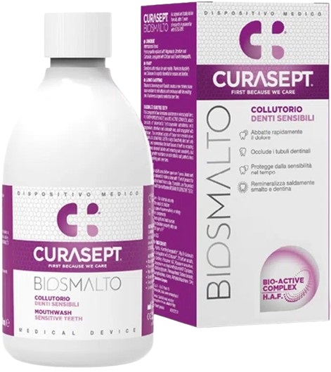 CURASEPT BIOSMALTO COLLUTORIO DENTI SENSIBILI 300 ML - Farmapanda Srl