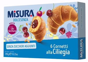 MISURA CORNETTI DOLCE SENZA CILIEGIA 290 G - Farmapanda Srl