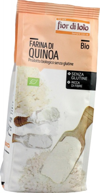 FARINA QUINOA SENZA GLUTINE BIO 375 G - Farmapanda Srl