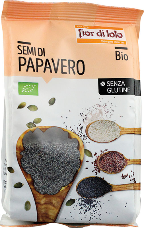 SEMI DI PAPAVERO SENZA GLUTINE BIO 150 G - Farmapanda Srl