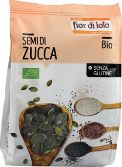 SEMI DI ZUCCA DECORTICATI SENZA GLUTINE BIO 200 G - Farmapanda Srl
