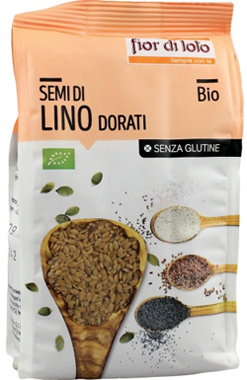 SEMI LINO DORATI SENZA GLUTINE BIO 400 G - Farmapanda Srl