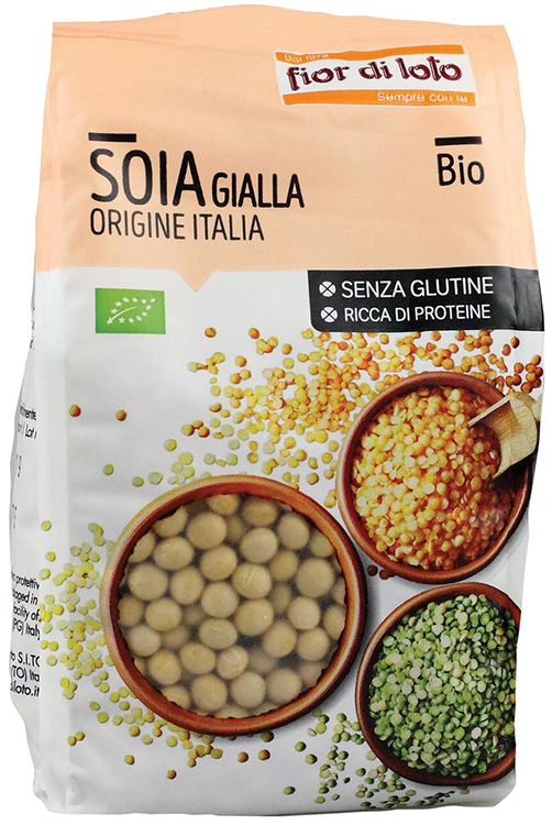 FIOR DI LOTO SOIA GIALLA ITALIA SENZA GLUTINE BIO 400 G - Farmapanda Srl