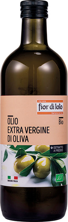 FIOR DI LOTO OLIO EXTRA VERGINE OLIVA BIO 1 LITRO - Farmapanda Srl