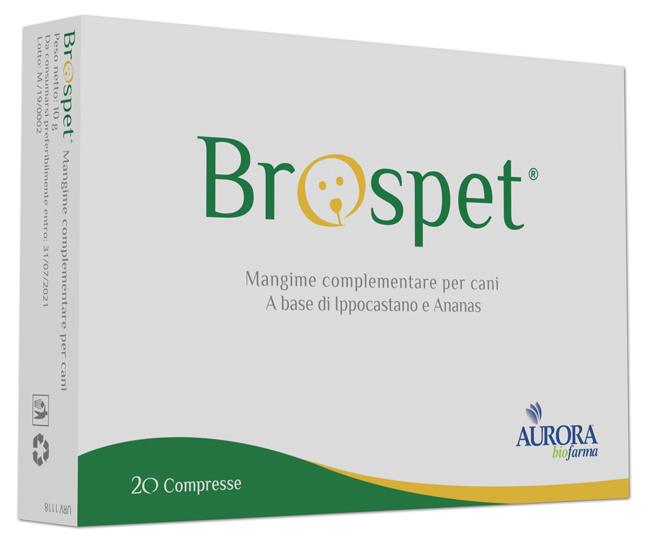 BROSPET 20 COMPRESSE - Farmapanda Srl