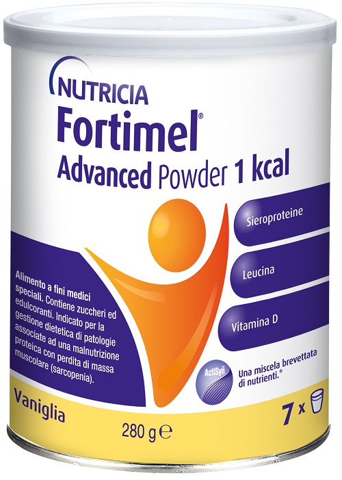 NUTRICIA FORTIMEL ADVANCED POWDER 1 KCAL VANIGLIA 280 G - Farmapanda Srl