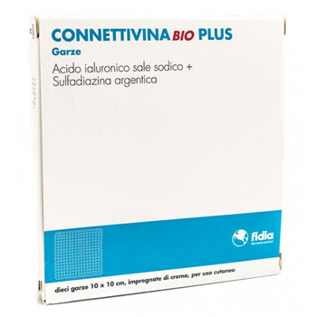 CONNETTIVINABIO PLUS GARZA 10 X 10 CM 10 PEZZI - Farmapanda Srl